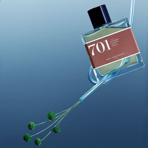 Eau de parfum 701 à l'eucalyptus, à la coriandre et au cyprès Eau de parfum Bon Parfumeur France 