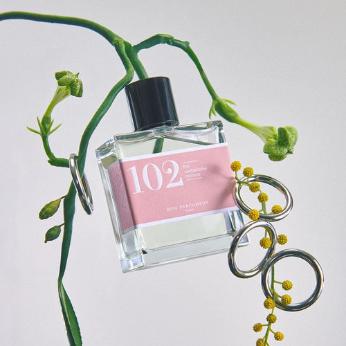 Eau de parfum 102 au thé, à la cardamome et au mimosa Eau de parfum Bon Parfumeur France 