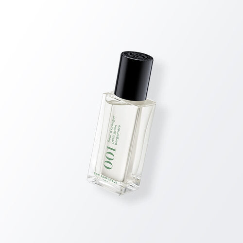 Eau de parfum 001 en format de voyage à la fleur d'oranger, au petit grain et à la bergamote Eau de parfum Bon Parfumeur France 