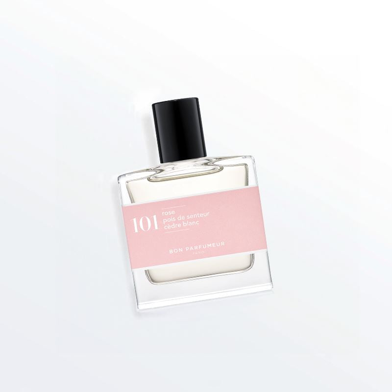 Eau de parfum 101 30ml à la rose, au pois de senteur et au cèdre blanc Eau de parfum Bon Parfumeur France 