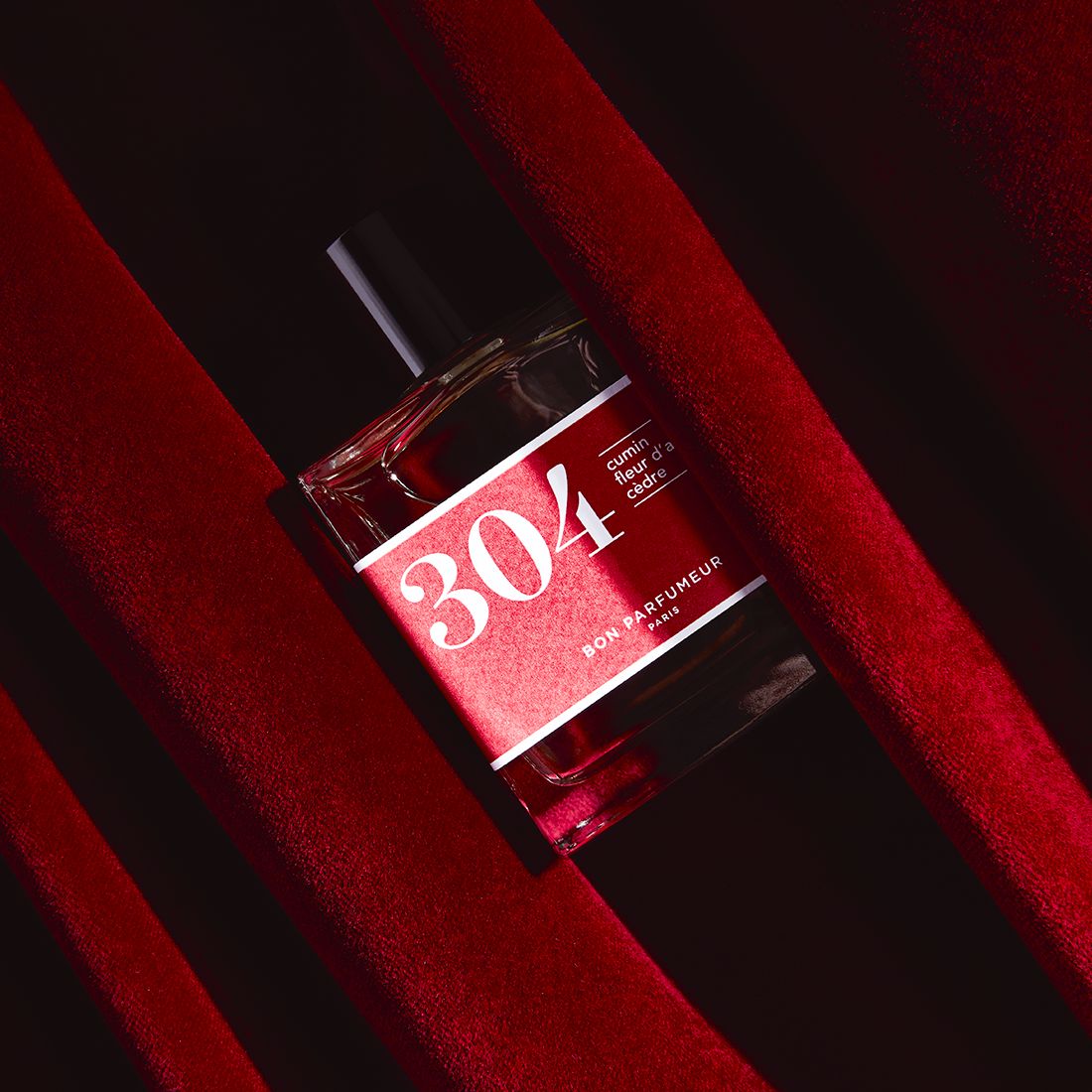 Eau de parfum 304 au cumin, à la fleur d'amandier et au cèdre Eau de parfum Bon Parfumeur France 