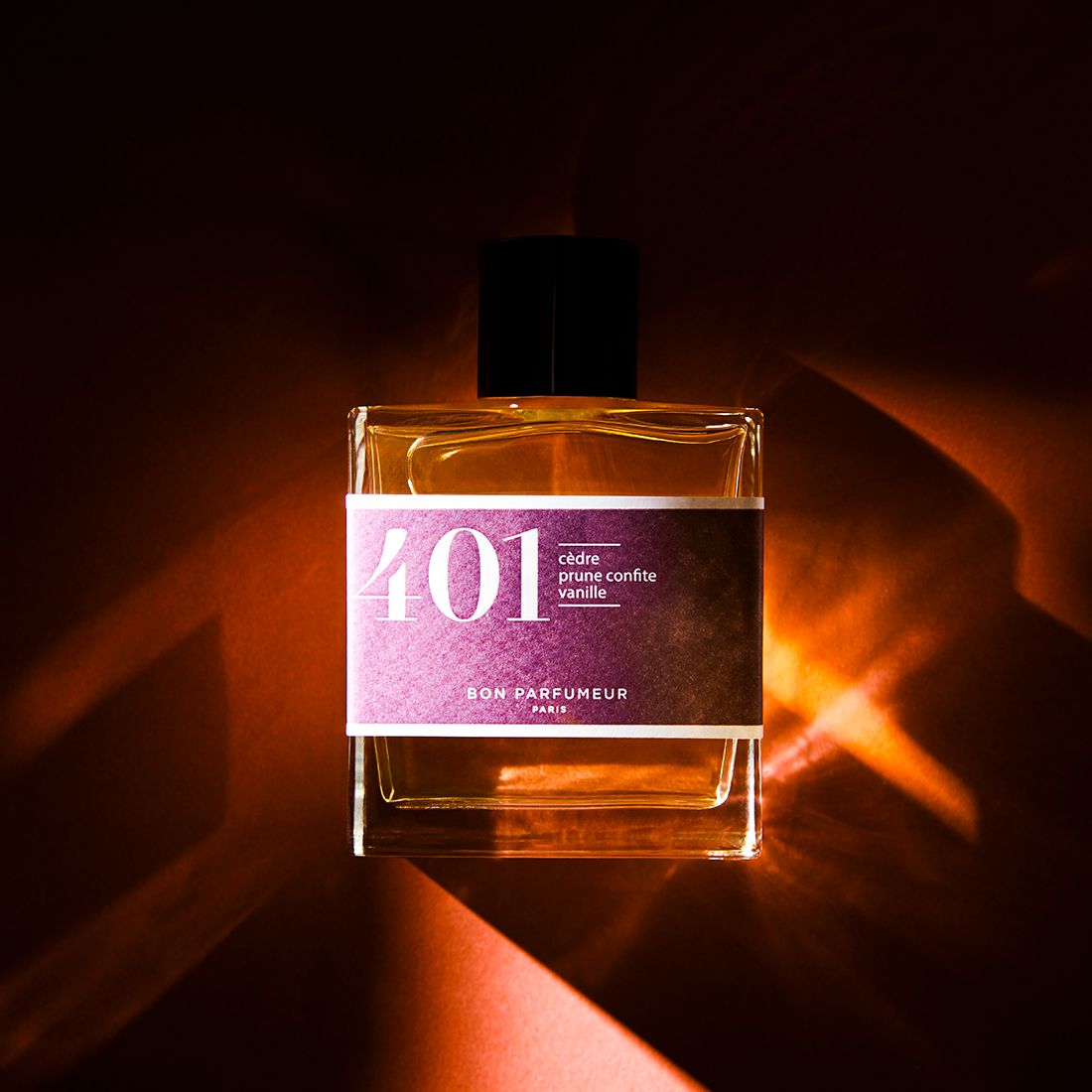 Eau de parfum 401 au cèdre, à la prune confite et à la vanille Eau de parfum Bon Parfumeur France 