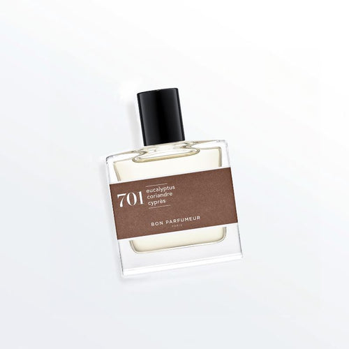 Eau de parfum 701 30ml à l'eucalyptus, à la coriandre et au cyprès Eau de parfum Bon Parfumeur France 