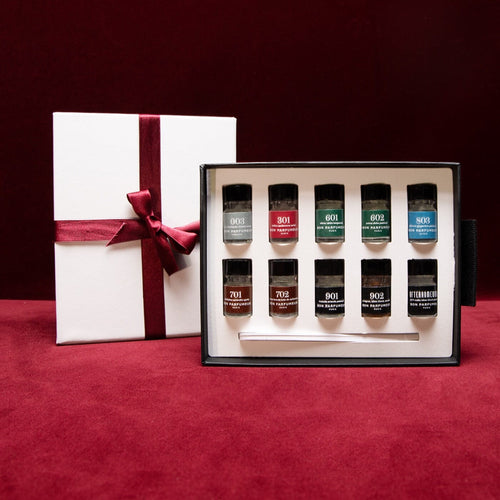 Coffret 10 mini parfums : ambiance boisée Coffret Bon Parfumeur 