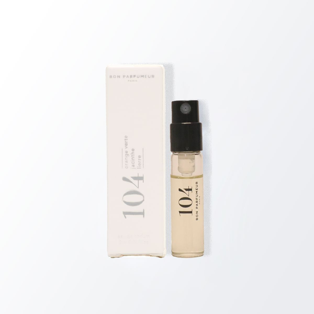 Spray parfumé payant Bon Parfumeur 104: Orange verte, jacinthe, lierre 