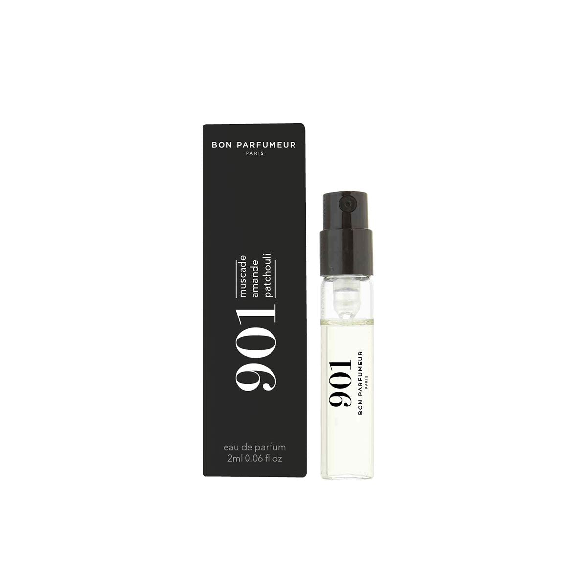 Dose d'essai Bon Parfumeur 901: Muscade, amande, patchouli 