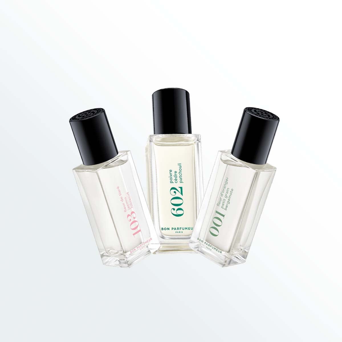 Trio parfum voyage Coffret Bon Parfumeur 